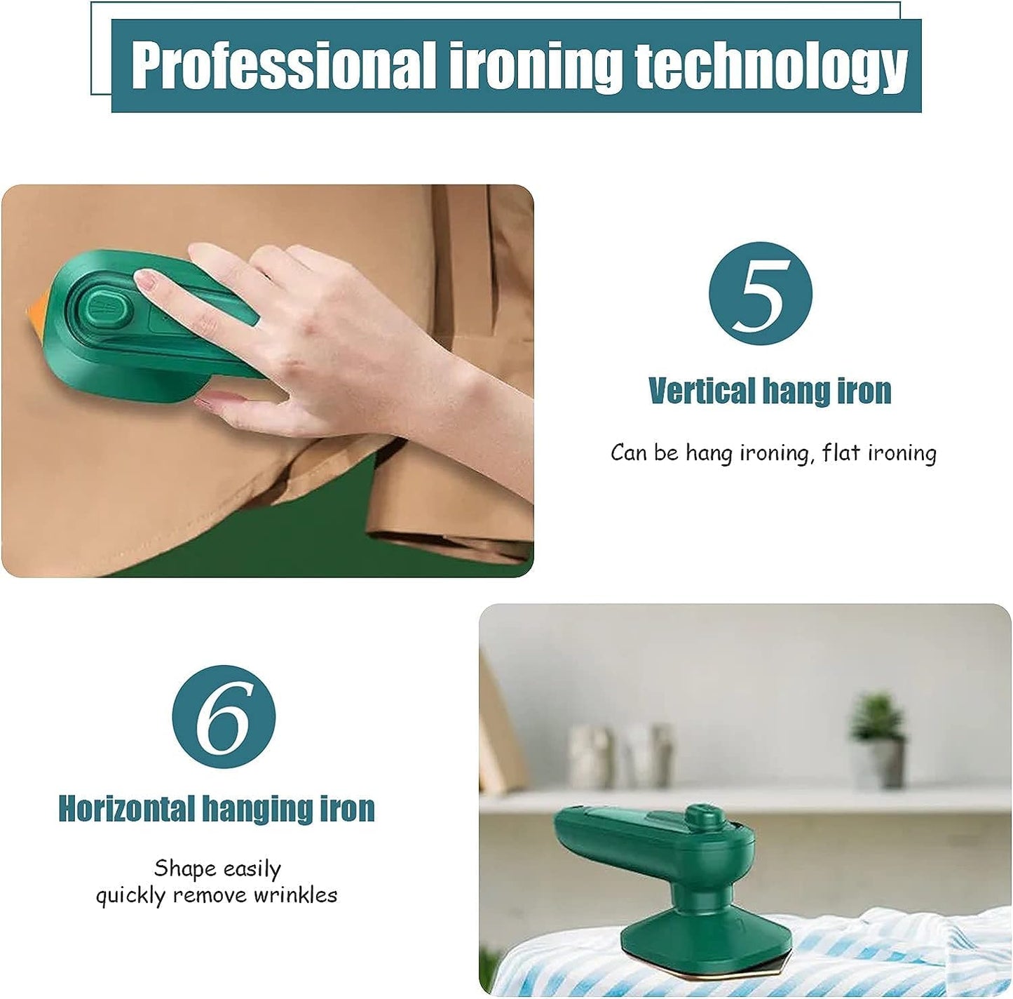 Travel-Ready Mini Iron™