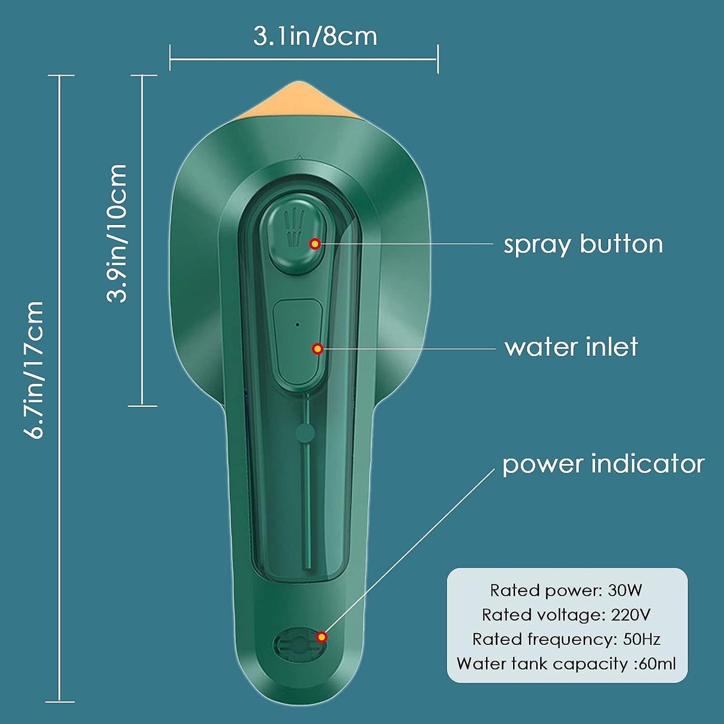 Travel-Ready Mini Iron™