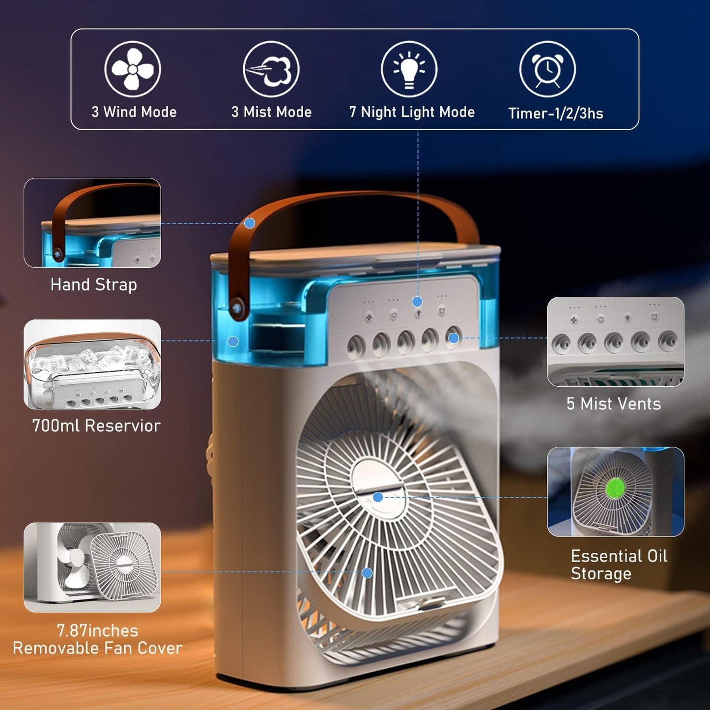 Cooling Oasis™ 3-in-1 Air Comfort